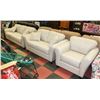 Image 1 : NEW 3PC MICROFIBER 87" SOFA, 66" LOVESEAT & 43"