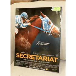 RON TURCOTTE HAND SIGNED SECRETARIAT PHOTO