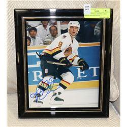 RUSS COURTNALL SIGNED 8 X 10" PHOTO IN VANCOUVER