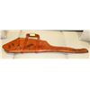Image 1 : ANTIQUE LEATHER RIFLE CASE WITH BEAR CHASING