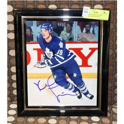 #19 TORONTO MAPLE LEAFS FREDRIK MODIN  SIGNED
