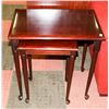 Image 1 : TWO GIBBARD CRAFTSMAN STACKING TABLES.