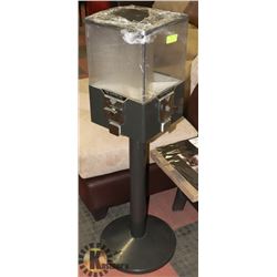 VENDESIGN 4 SIDED SWIRL COIN CANDY MACHINE