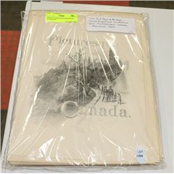 100 FULL PAGE & 3/4 PAGE WOOD ENGRAVED