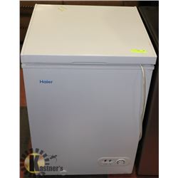 HAIER CHEST APARTMENT SIZE DEEP FREEZER.
