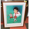 Image 1 : DOUG FLUTIE SIGNED PRINT # 4 OF 120