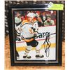 Image 1 : #10 PITTSBURG PENGUINS RON FRANCIS SIGNED 8 X 10"