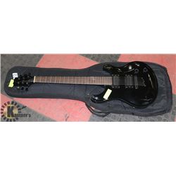 PEAVEY GUITAR ELECTRIC HPEX BLACK WITH SOFT CASE.