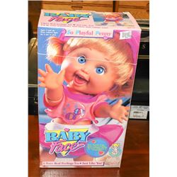1990 BABY FACE SO PLAYFUL PENNY 13" TALL DOLL IN