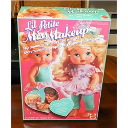 LIL PETITE MISS MAKEUP 13" TALL DOLL IN ORIGINAL