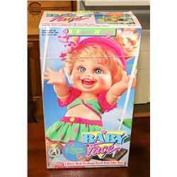 1990 BABY FACE SO FUNNY NATALIE 13" TALL DOLL IN