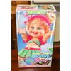 Image 1 : 1990 BABY FACE SO FUNNY NATALIE 13" TALL DOLL IN