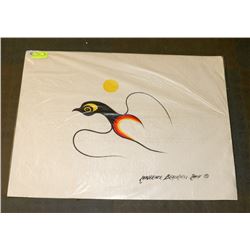 GOOSE IN FLIGHT NATIVE PICTURE