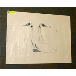 THE SWAN NATIVE ART PICTURE