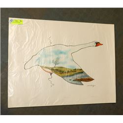 GOOSE NATIVE ART PICTURE