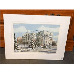 LISGAR COLLEGIATE 149/500 DRY MOUNT PRINT