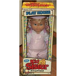KEEP OUT PLAYHOUSE KID SISTER A TRUE FRIEND DOLL
