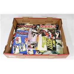 FLAT OF 1980'S O-PEE-CHEE HOCKEY STICKER ALBUMS