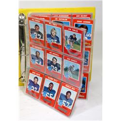 1971 O-PEE-CHEE COMPLETE CFL FOOTBALL SET.