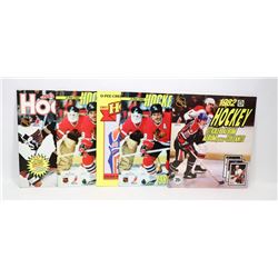 LOT OF 5 EARLY AND MID 1980'S O-PEE-CHEE HOCKEY