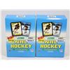 Image 1 : TWO BOXES OF SEALED 1991 SCORE HOCKEY CARDS