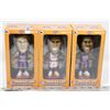 Image 1 : LOT OF 3 PHOENIX SUNS BOBBLE HEADS