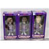 Image 1 : LOT OF 3 PHOENIX SUNS BOBBLE HEADS