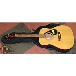 YAMAHA GUITAR ACOUSTIC F310 NATURAL WITH SOFT CASE