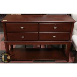 NEW CHERRY FINISH SERVER (53"X18"X36.5")