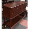 Image 2 : NEW CHERRY FINISH SERVER (53"X18"X36.5")