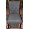 Image 1 : NEW GREY FABRIC SIDE CHAIR,