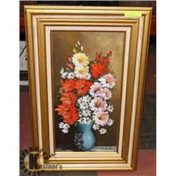 20 X 32 FRAMED OIL ON CANVAS PAINTING BY  K.BEATON