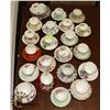 Image 1 : ESTATE COLLECTION OF FINE BONE CHINA TEA CUP &