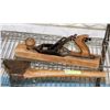 Image 1 : VINTAGE HATCHET AND WOOD PLANER