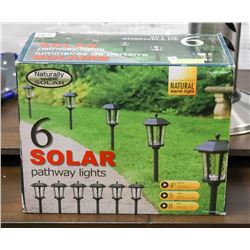 NEW 'NATURALLY SOLAR' PATHWAY \YARD LIGHTS - 6