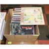 Image 1 : BOX OF ASSORTED RECORDS 70'S ROCK AND POP
