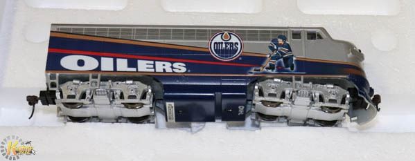 OILERS COLLECTIBLE TRAIN SET BY BACHMAN