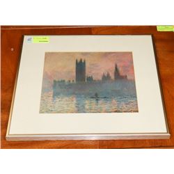 CITYSCAPE FRAMED PICTURE