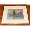 Image 1 : CITYSCAPE FRAMED PICTURE