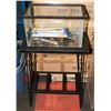 Image 1 : FISH AQUARIUM WITH HEATER & FILTER 169"X8.5" ON