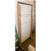 Image 1 : STORE DISPLAY WHITE BOARD N CASTORS 6FT X 40"NEW