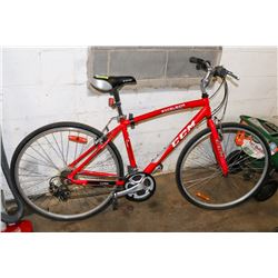 CCM 21 SPEED 18" ALUMINUM FRAME HYBRID BIKE