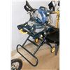 Image 1 : MASTERCRAFT MITRE SAW ON FOLDABLE STAND