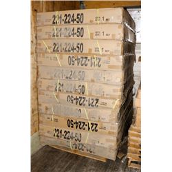 PALLET OF 11 QUEEN METAL WOVEN HEADBOARDS WITH