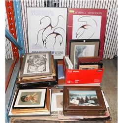 LARGE ESTATE ART COLLECTION