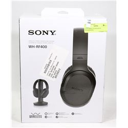 SONY WIRELESS WH-RF400 HEADPHONES.