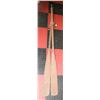 Image 1 : PAIR OF ANTIQUE WOODEN OARS.