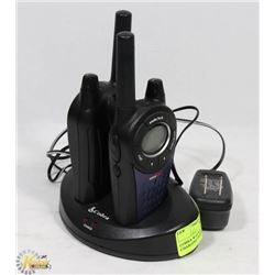 COBRA WALKIE TALKIES WITH CHARGING DOCK