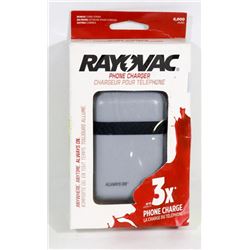 NEW RAYOVAC 6000 MAH POWER BANK