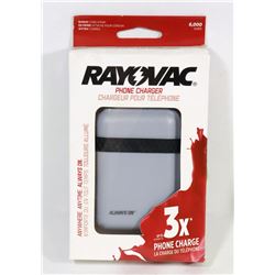 NEW RAYOVAC 6000 MAH POWER BANK
